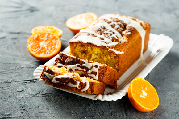 Easy Holiday Olive Oil Cake with Orange, Lemon & Rosemary