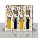 10 COUNT HOLIDAY GIFT PACK: 4 100 ML Stephanie VER 5 - Greek EVOO, California EVOO, 25 Star Dark BV, 25 Star White BV