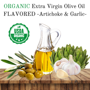 Organic Flavored EVOO - Artichoke and Garlic