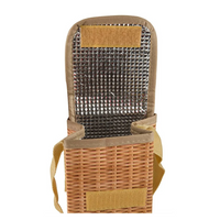 Accessories - Wicker Bottle Bag
