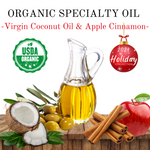 Organic Virgin Coconut Oil Apple Cinnamon