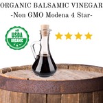 Organic - Balsamic Vinegar of Modena Non GMO 4 Star