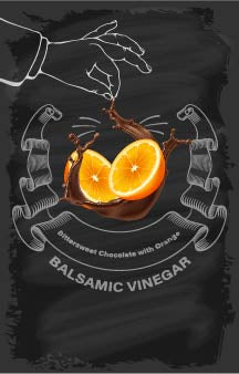 Balsamic Vinegar - Bittersweet Chocolate with Orange - Cibaria Store Supply